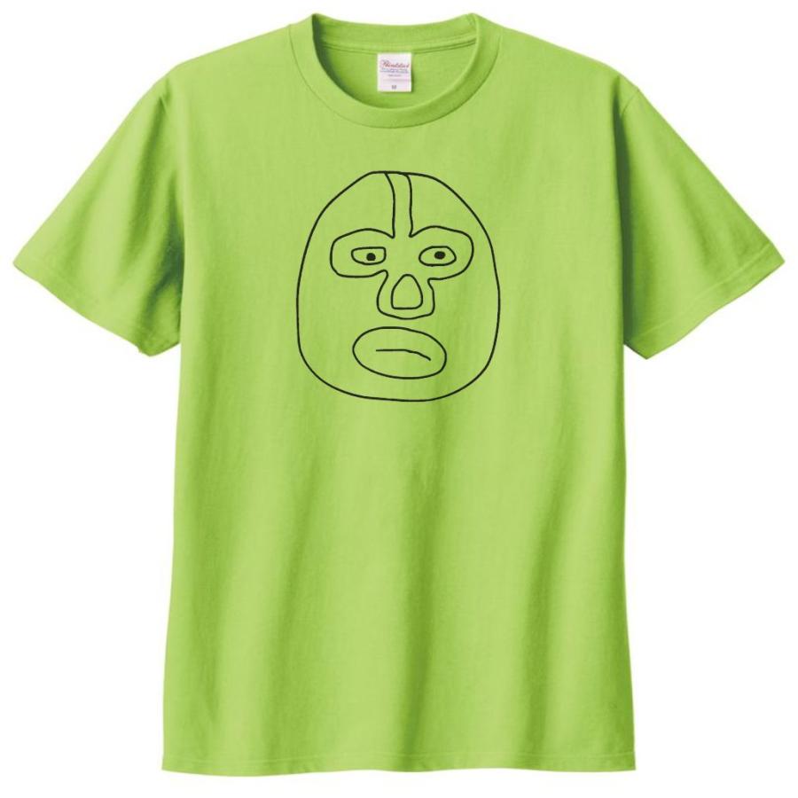 Man ペンライト　Tシャツ　マスク 人物・有名人 Tシャツ マスクマン2 ライトグリーン : Tシャツ