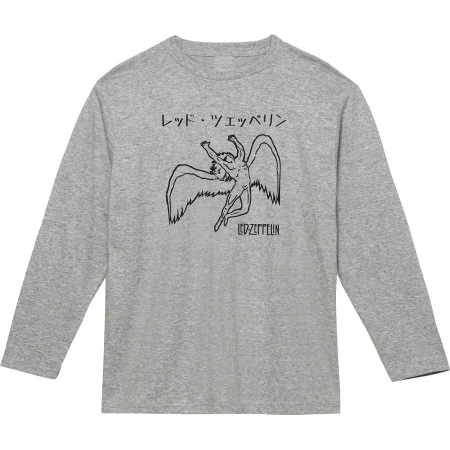 音楽 バンド カタカナ レッド・ツェッペリン 長袖 ロングスリーブ T