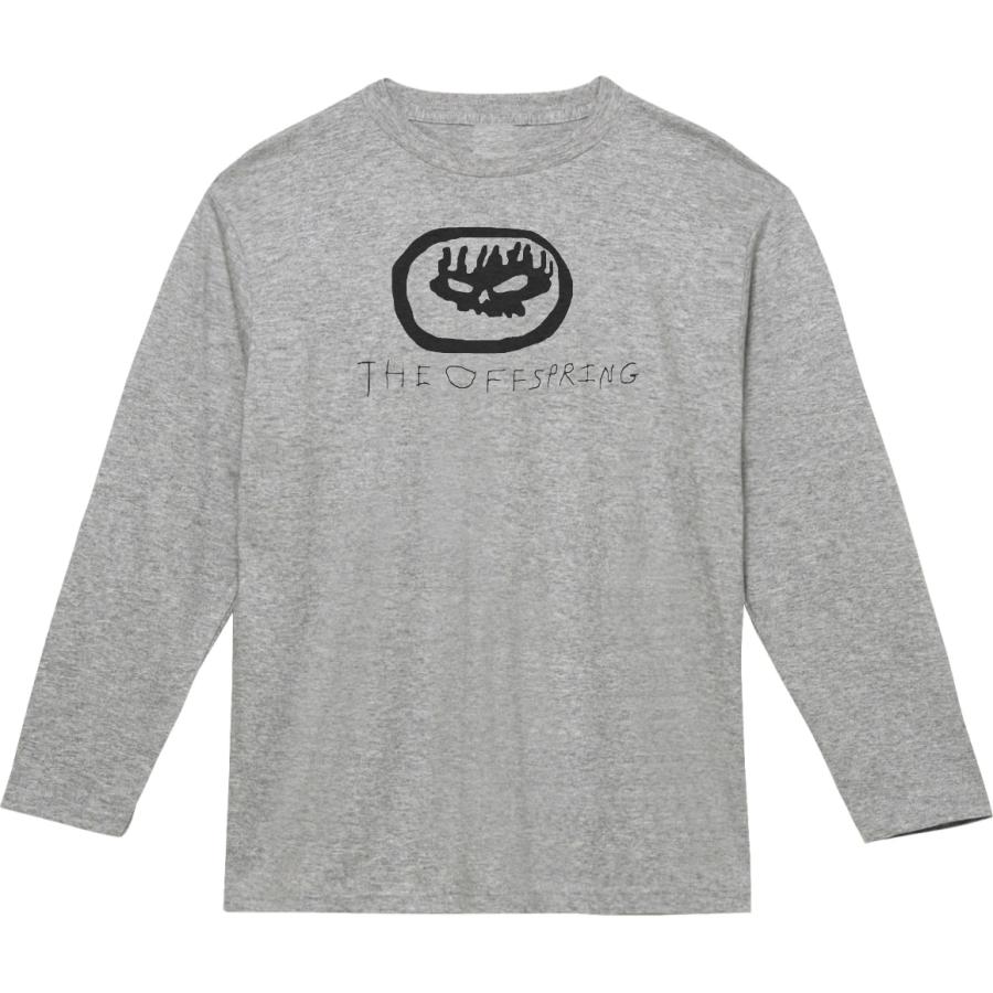 音楽 バンド THE OFFSPRING 長袖 ロングスリーブ Tシャツ グレー : T 