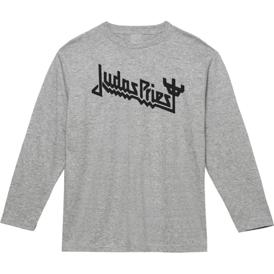 Judas Priest/ジューダス・プリースト 長袖・ロングスリーブＴシャツ 音楽 バンド Judas Priest 長袖 ロングスリーブ Tシャツ グレー : T