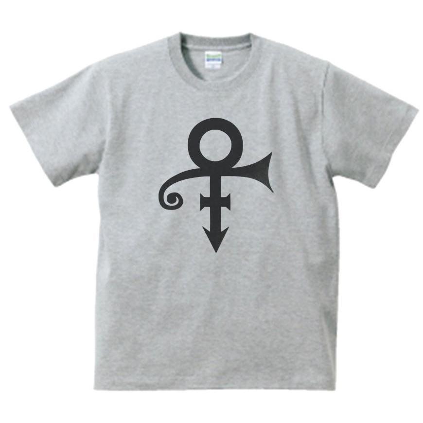 音楽・バンド・ロック・シネマ Tシャツ PRINCE プリンス グレー : T