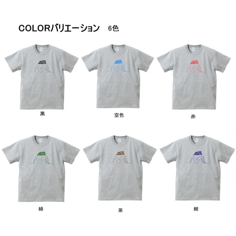 音楽・バンド・ロック・シネマ Tシャツ ARCTIC MONKEYS グレー : T