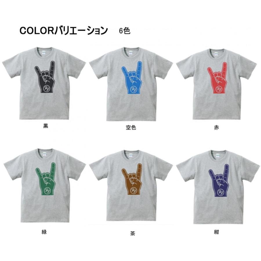 音楽・バンド・ロック・シネマ Tシャツ FOO FIGHTERS グレー : T