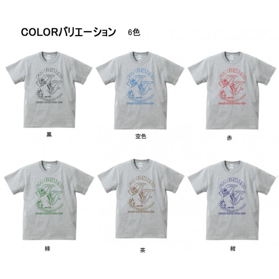 音楽・バンド・ロック・シネマ Tシャツ FOO FIGHTERS グレー : T