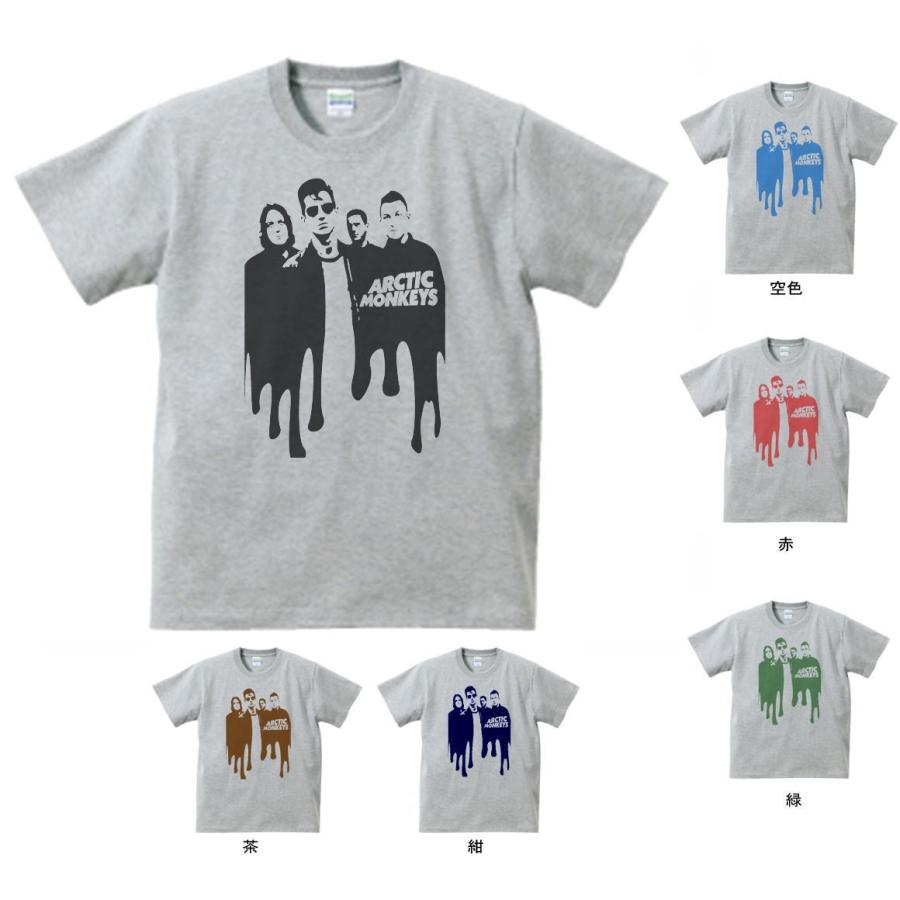 バンド ロック Tシャツ ARCTIC MONKEYS グレー : Tシャツ専門店 T1500