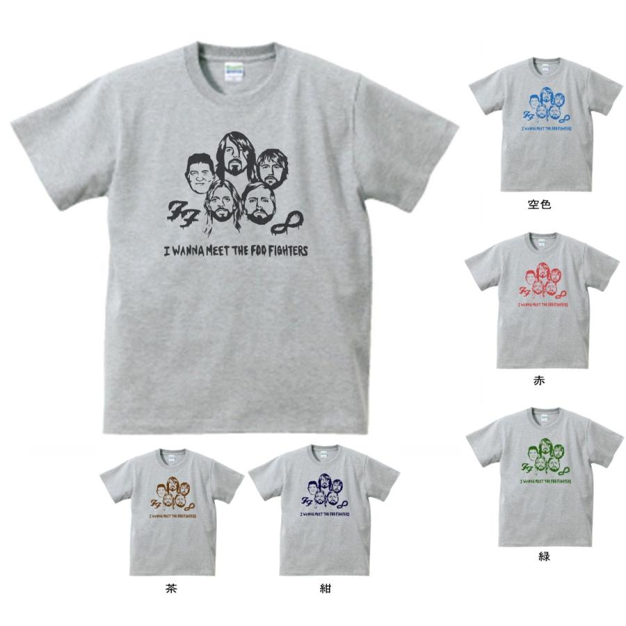 バンド ロック Tシャツ FOO FIGHTERS グレー : Tシャツ専門店 T1500