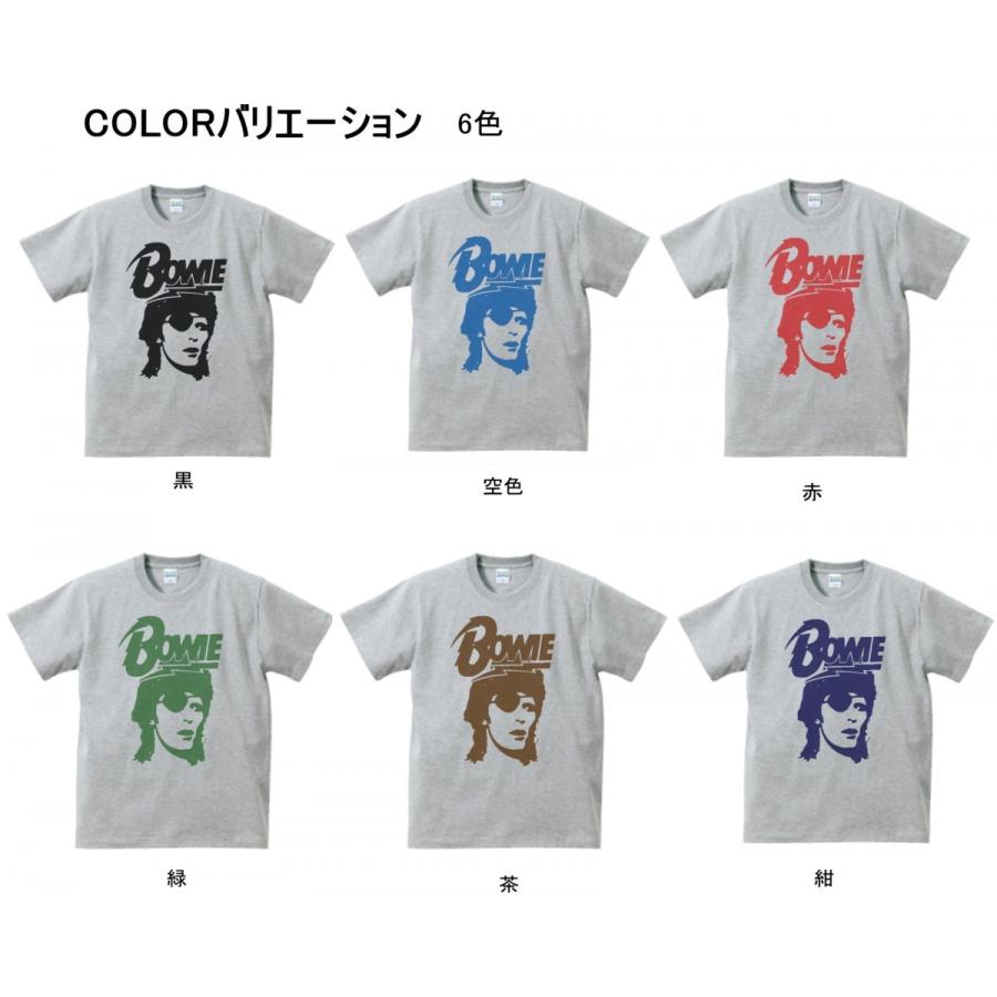 バンド ロック Tシャツ デヴィッド・ボウイ David Bowie グレー : T