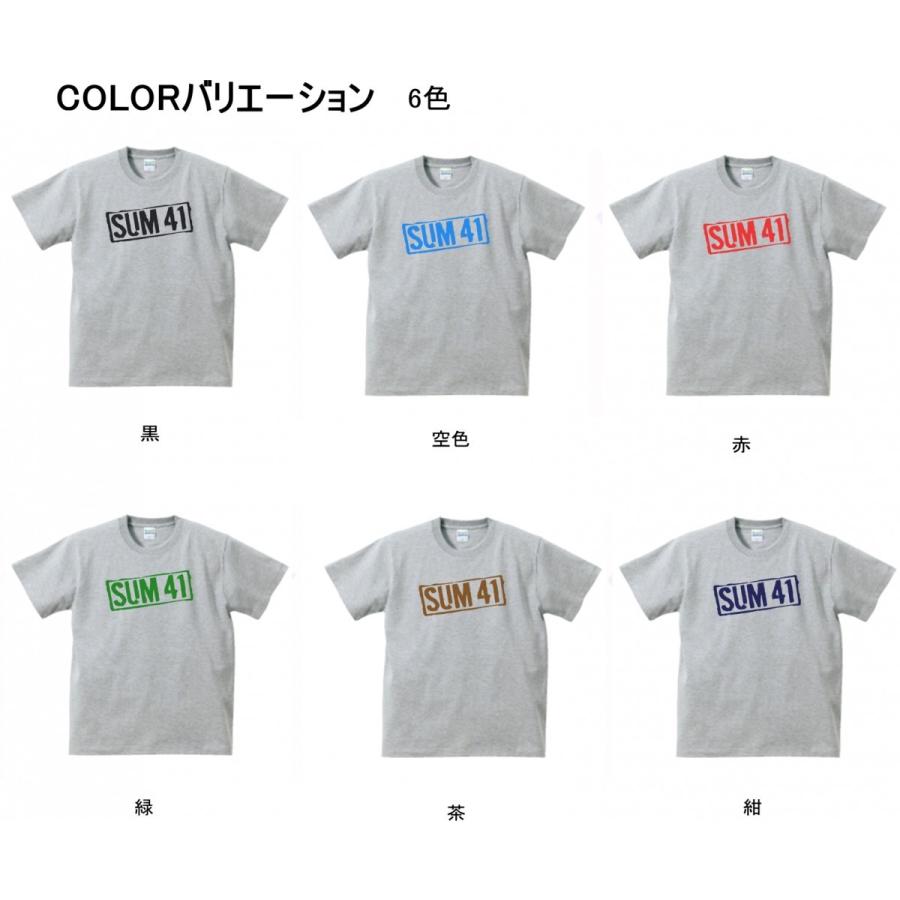 SUM41 Tシャツ XLサイズ バンド ロック Tシャツ SUM41 ブラック : Tシャツ専門店 T1500