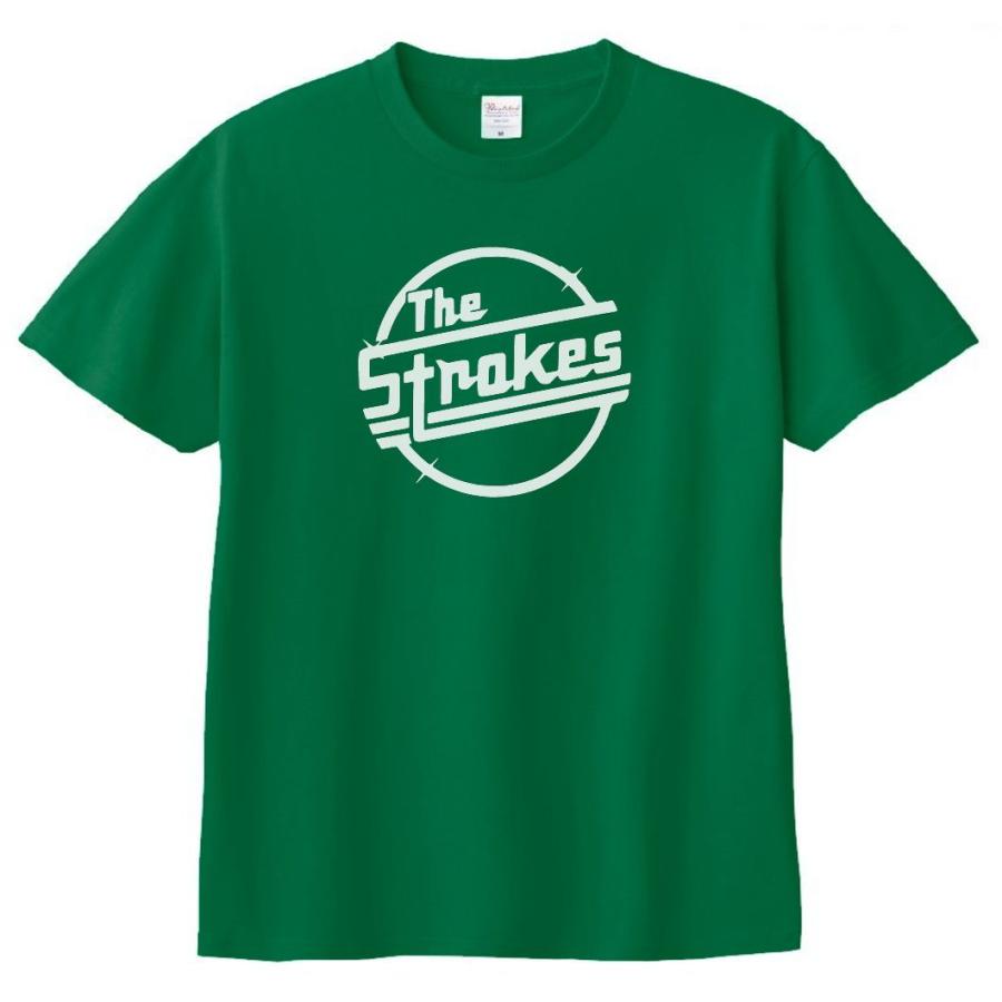 ザ ストロークス The Strokes バンド ロック Tシャツ グリーン : T