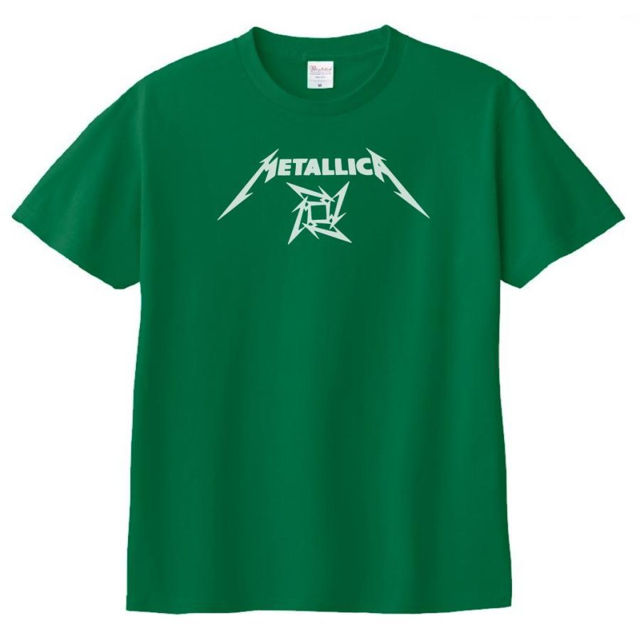 LLICA メタリカ　Tシャツ　緑　ヴィンテージ　バンドグッズ【4628 METALLICA メタリカ Tシャツ 緑 ヴィンテージ バンドグッズ
