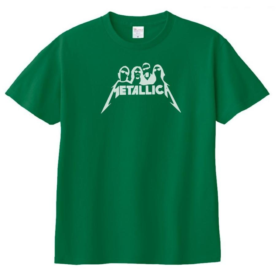 バンド ロック Tシャツ METALLICA グリーン : Tシャツ専門店
