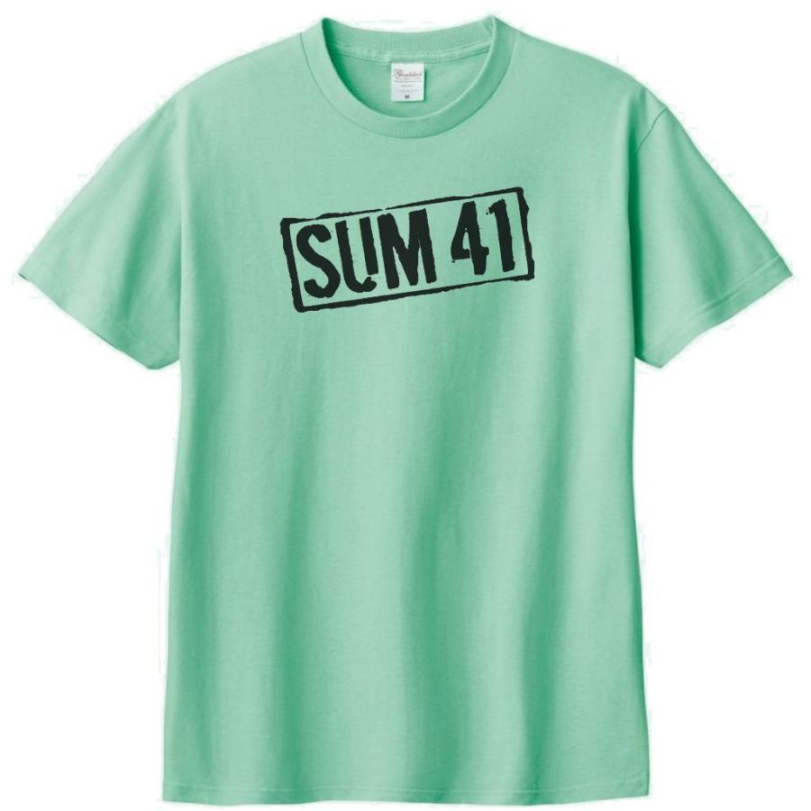 バンド ロック Tシャツ SUM41 アイスグリーン : Tシャツ専門店 T1500