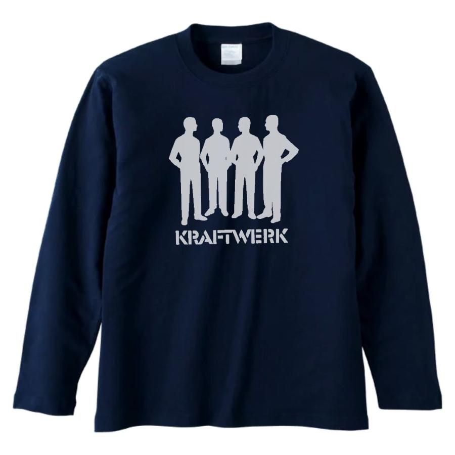 音楽 バンド クラフトワーク Kraftwerk 長袖 ロングスリーブ Tシャツ
