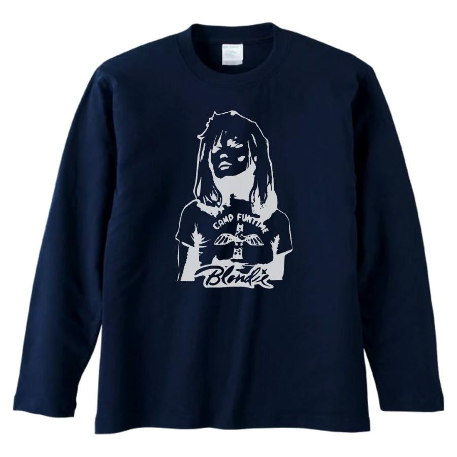 音楽 バンド ブロンディ Blondie 長袖 ロングスリーブ Tシャツ 