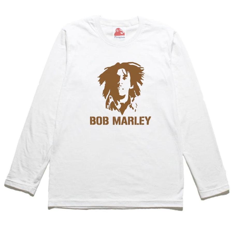 音楽 バンド Bob Marley ボブ マーリー 長袖 ロングスリーブ Tシャツ