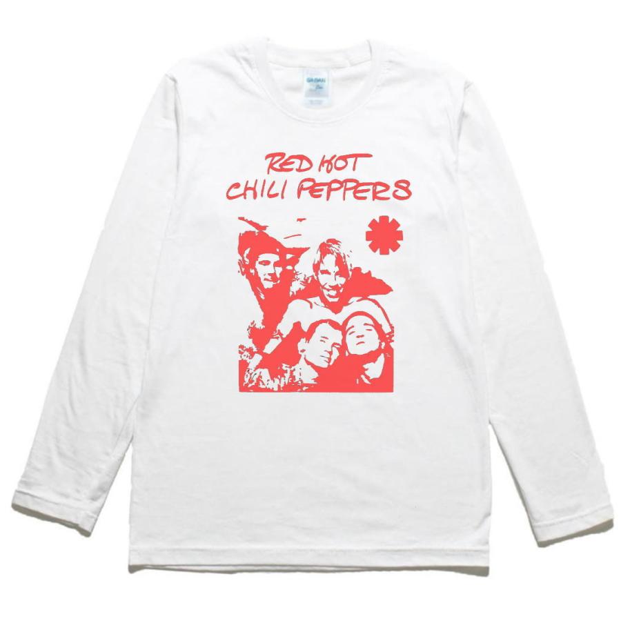 専用Red Hot Chili Peppers レッチリ　ロンT ロングスリーブ リブあり]レッドホットチリペッパー レッチリ ロンT 長袖 ロング