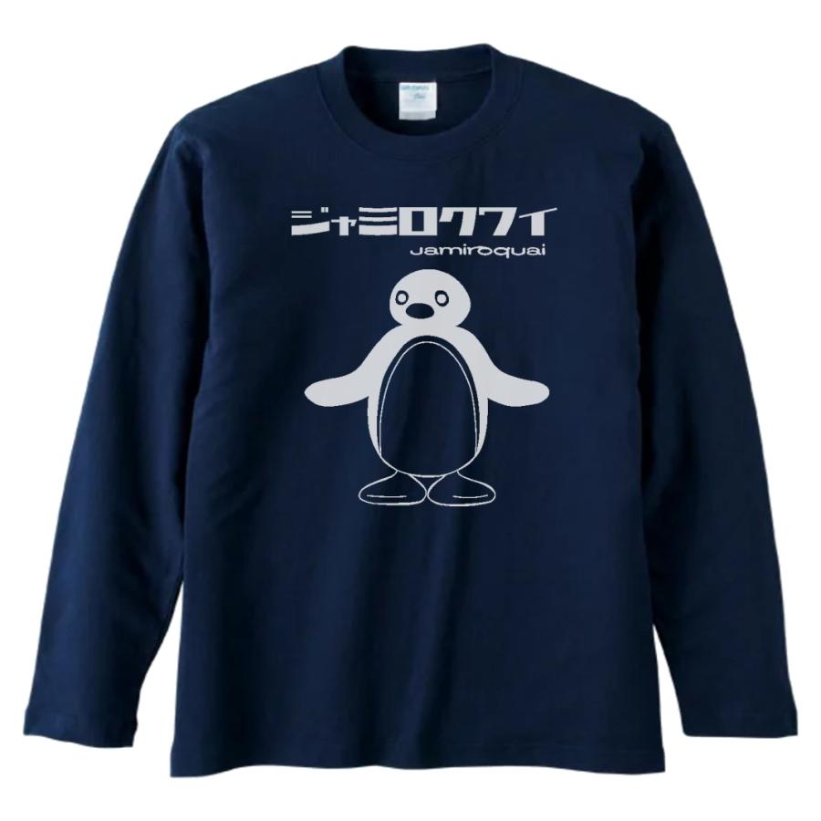 音楽 バンド ジャミロクワイカタカナ 長袖 ロングスリーブ Tシャツ