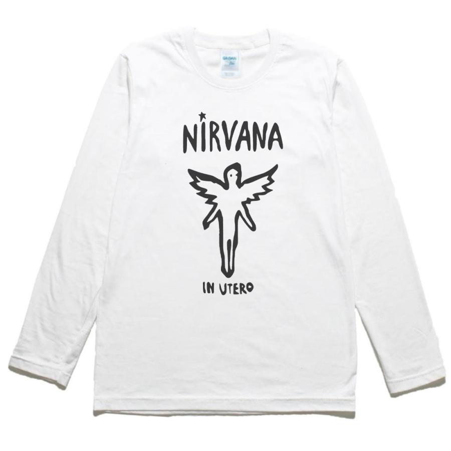 音楽 バンド NIRVANA ニルヴァーナ 長袖 ロングスリーブ Tシャツ 音楽 バンド NIRVANA ニルヴァーナ 長袖 ロングスリーブ Tシャツ