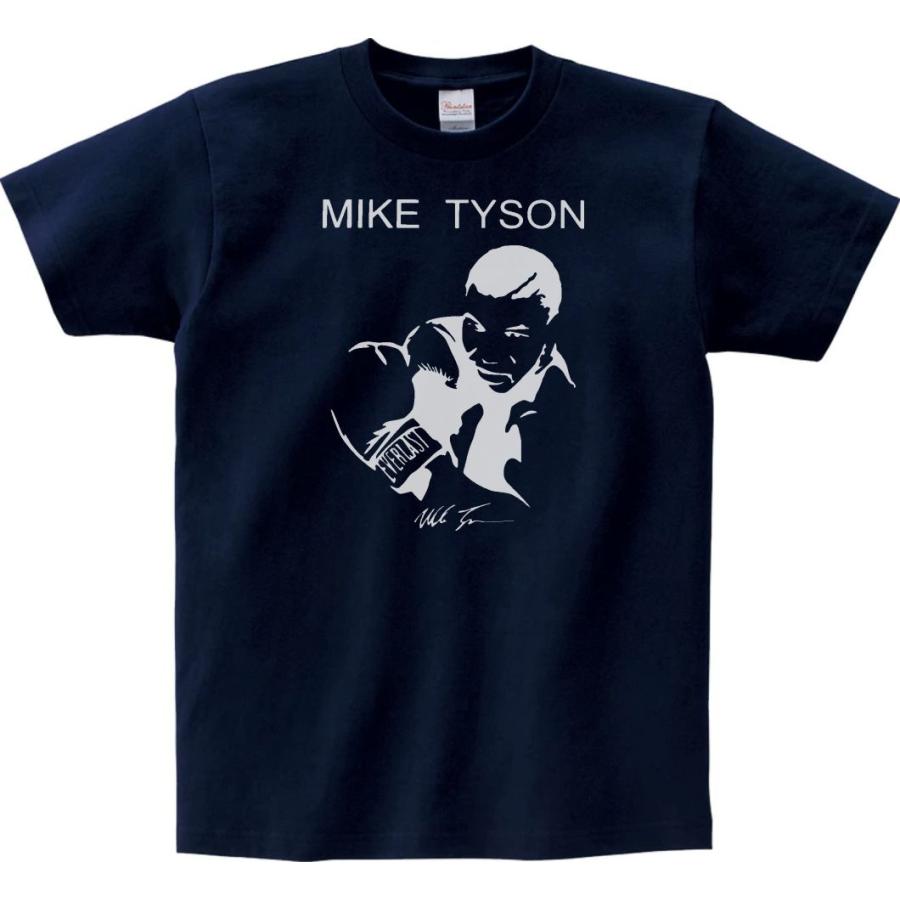 人物・有名人 Tシャツ マイクタイソン ダークネイビー : Tシャツ専門店
