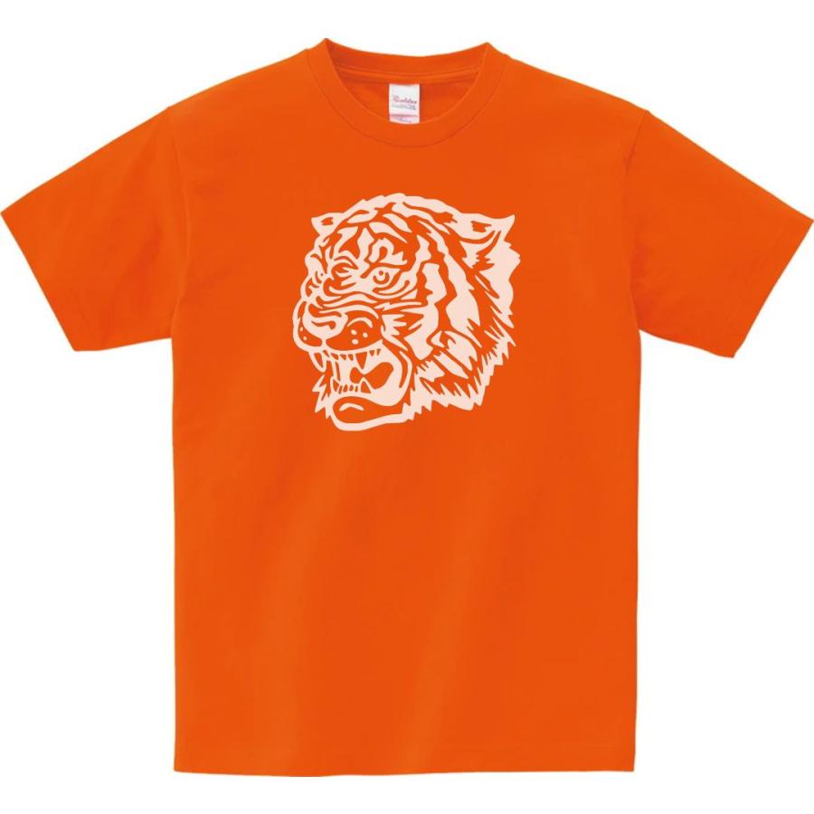 動物・生き物 Tシャツ 動物 生き物 トラ オレンジ : Tシャツ専門