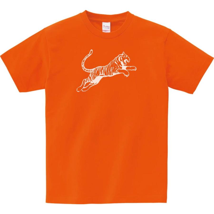 動物・生き物 Tシャツ 動物 生き物 トラ オレンジ : Tシャツ専門