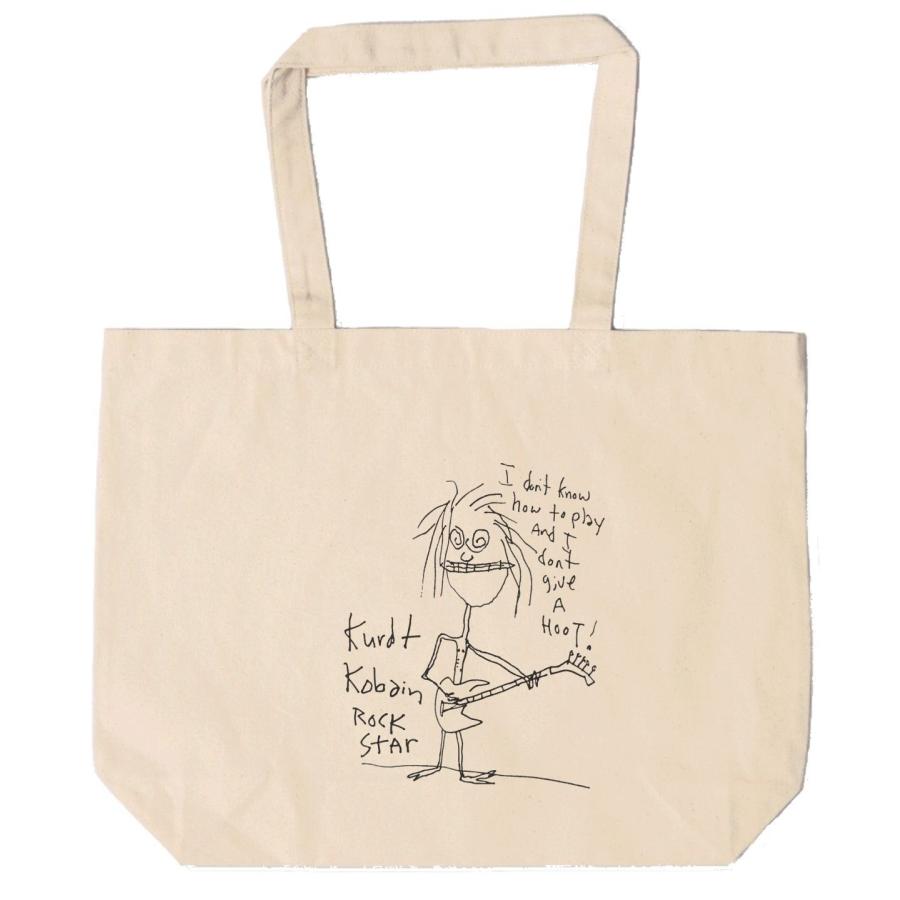 kurt cobain カートコバーン トートバッグ キャンバス 12oz 綿100