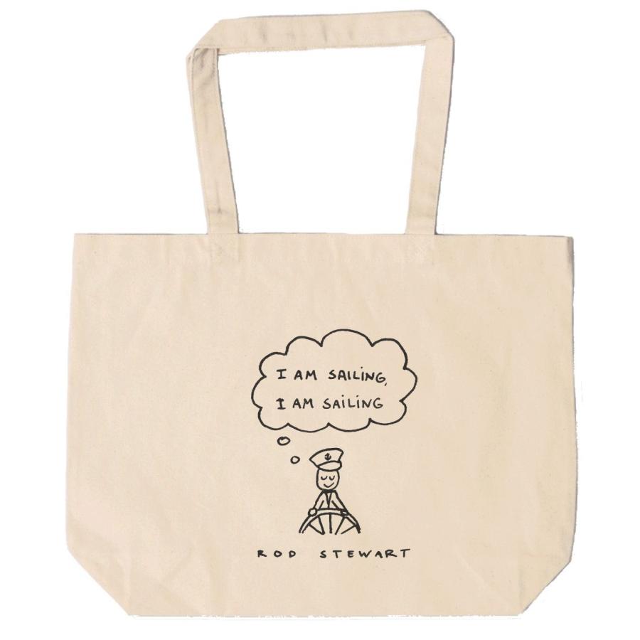 クイーン/Queenとロッド・スチュアート/Rod・Stewartのトートバッグ Rod Stewart ロッド スチュワート トートバッグ キャンバス 12oz