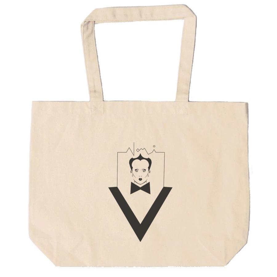 クラウス ノミ Klaus Nomi トートバッグ キャンバス 12oz 綿100