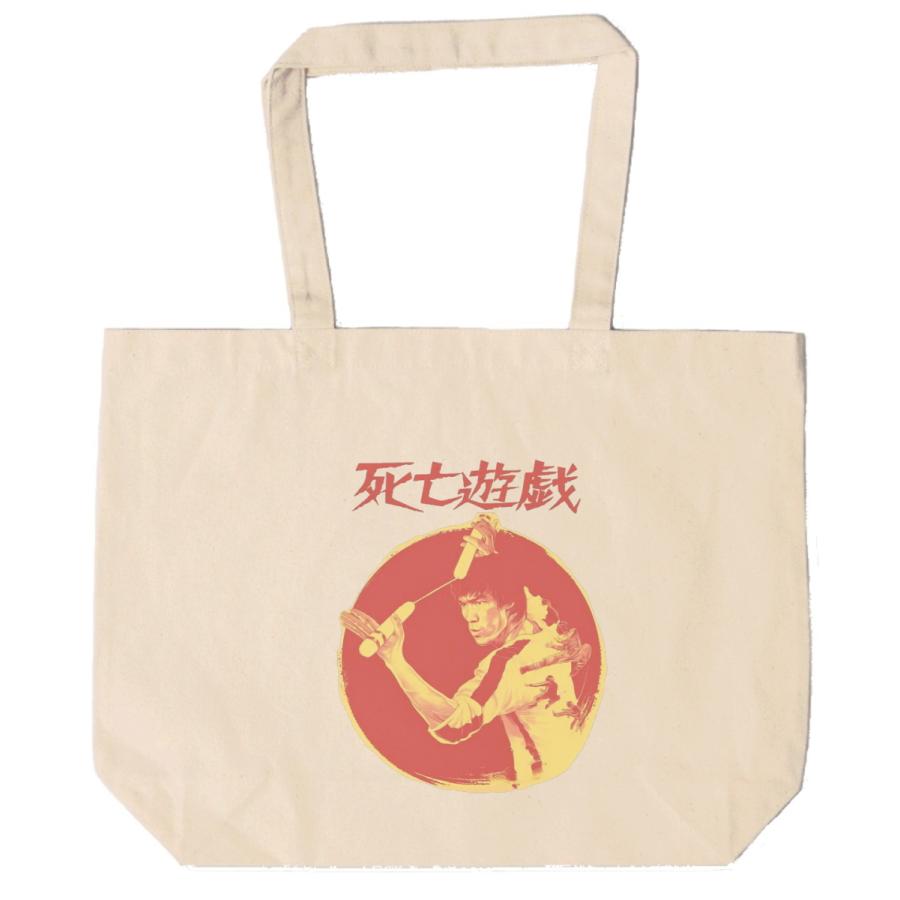 ブルースリー トートバッグ キャンバス 12oz 綿125％ ナチュラル色 : T
