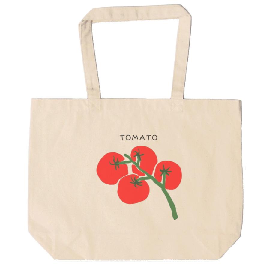 TOMATO トートバッグ キャンバス 12oz 綿100％ ナチュラル色 : Tシャツ