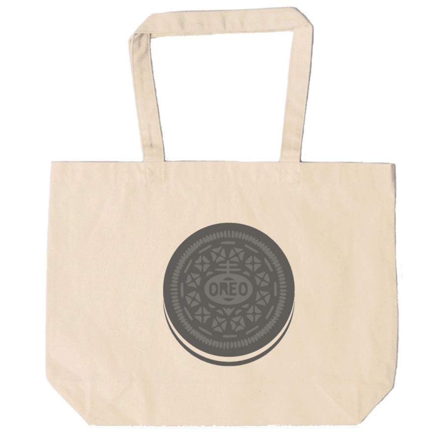オレオ トートバッグ キャンバス 12oz 綿100％ ナチュラル色 : T
