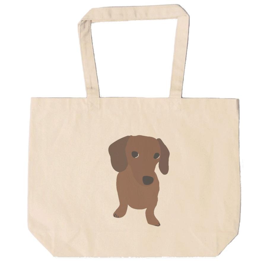イヌ 犬 ダックスフンド トートバッグ キャンバス 12oz 綿100