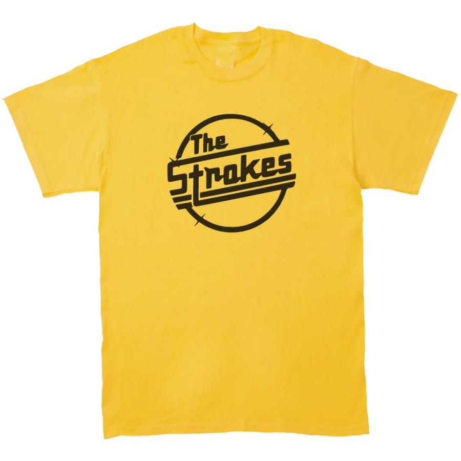 ザ ストロークス The Strokes バンド ロック Tシャツ イエロー : T