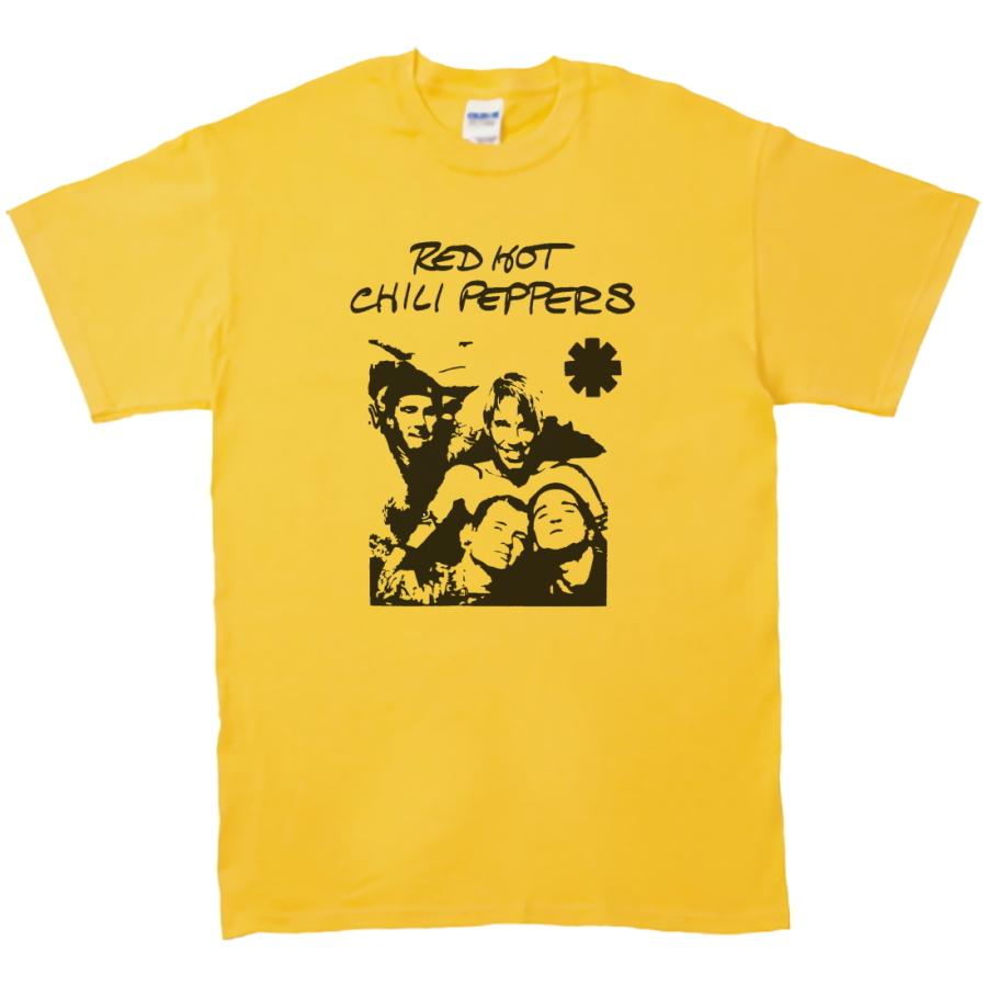 音楽・バンド・ロック・シネマ Tシャツ RED HOT CILIPEPPERS レッド