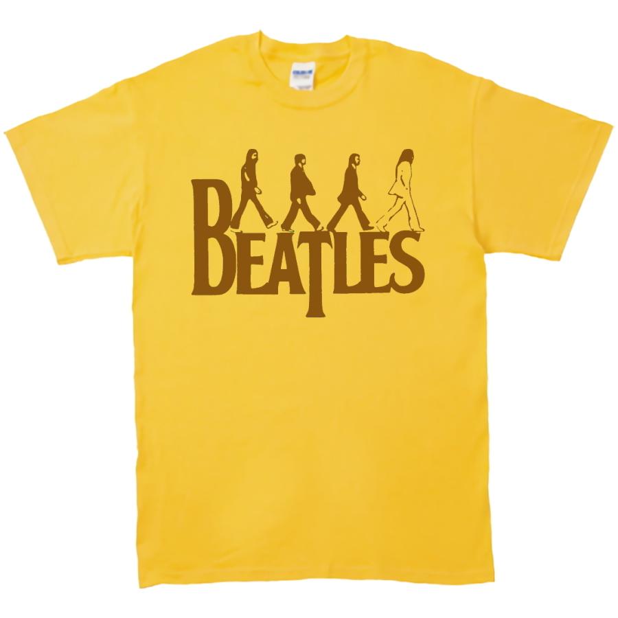 バンド ロック Tシャツ THE BEATLES ビートルズ イエロー : T