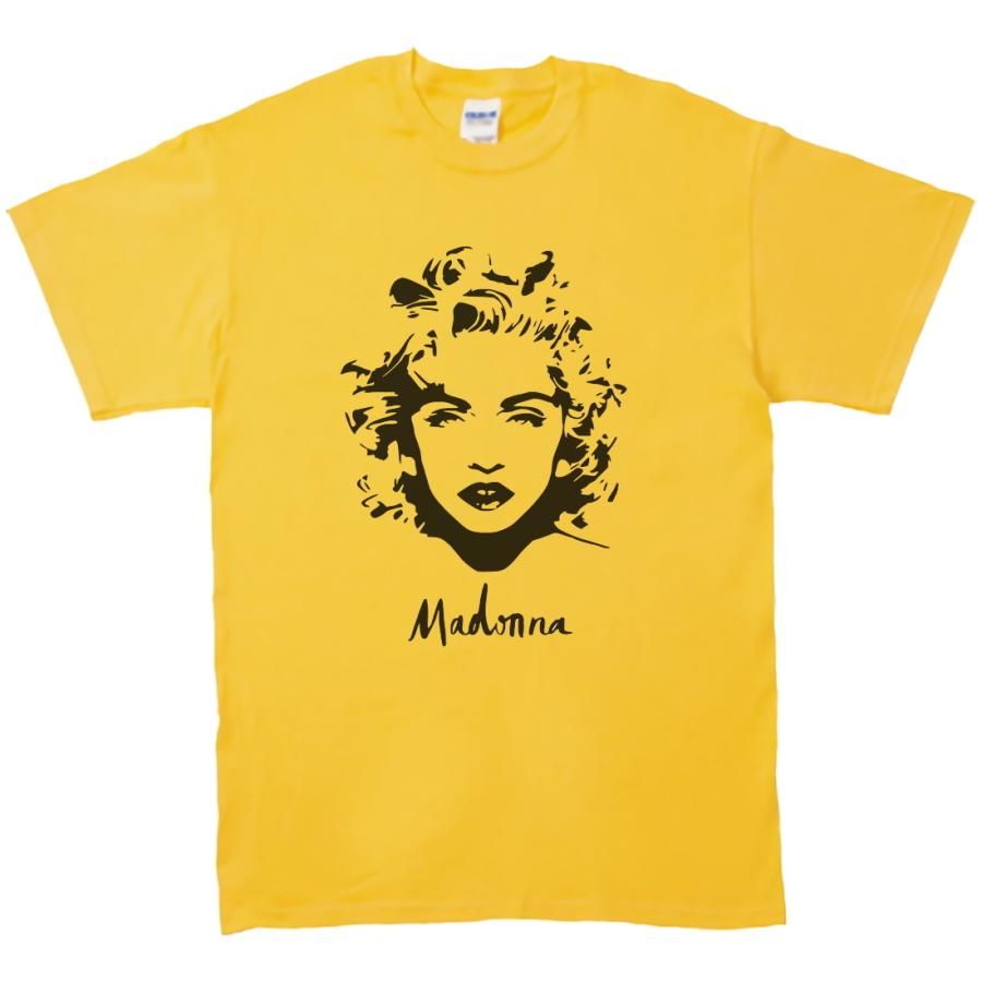 人物・有名人 Tシャツ マドンナ イエロー : Tシャツ専門店 T1500