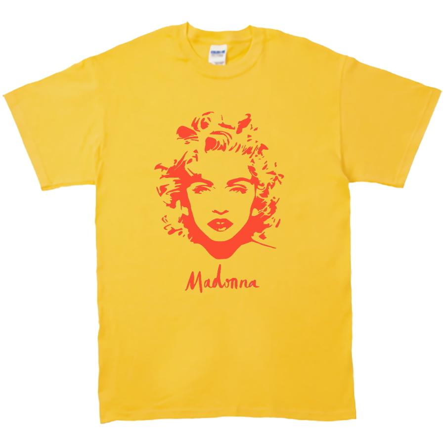 人物・有名人 Tシャツ マドンナ イエロー : Tシャツ専門店 T1500