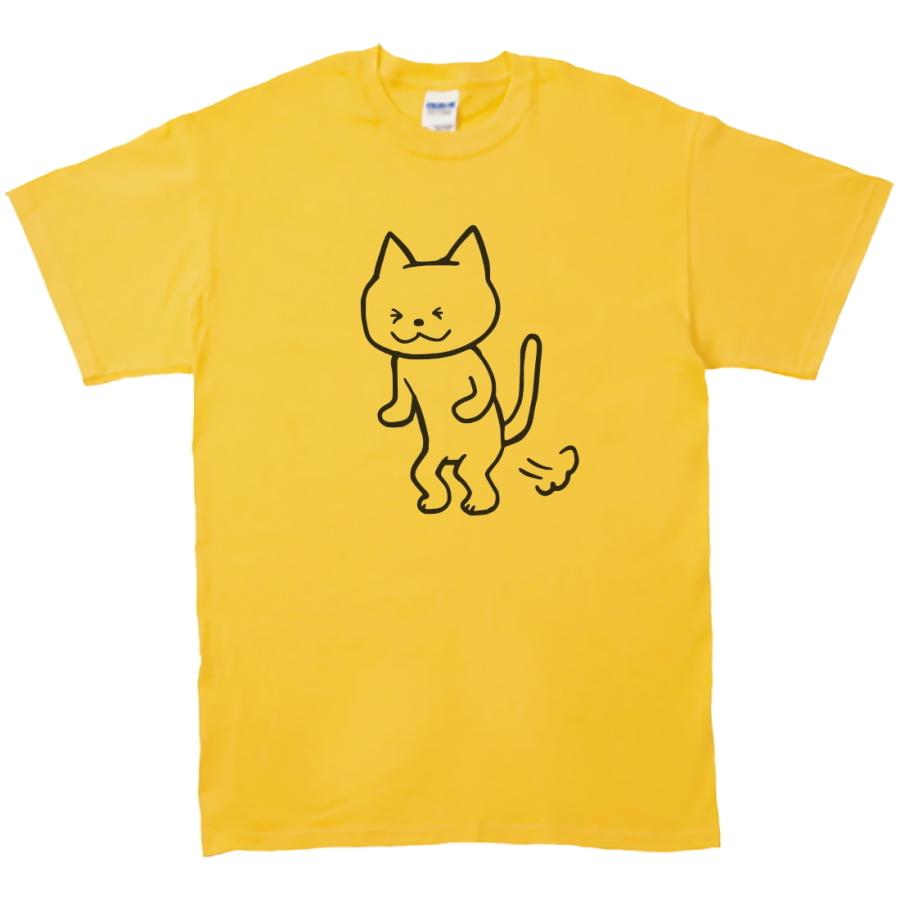 動物 生き物 Tシャツ 動物 生き物 ネコのおなら 猫 イエロー Mlサイズ Y Zxc734 Tシャツ専門店 T1500 通販 Yahoo ショッピング
