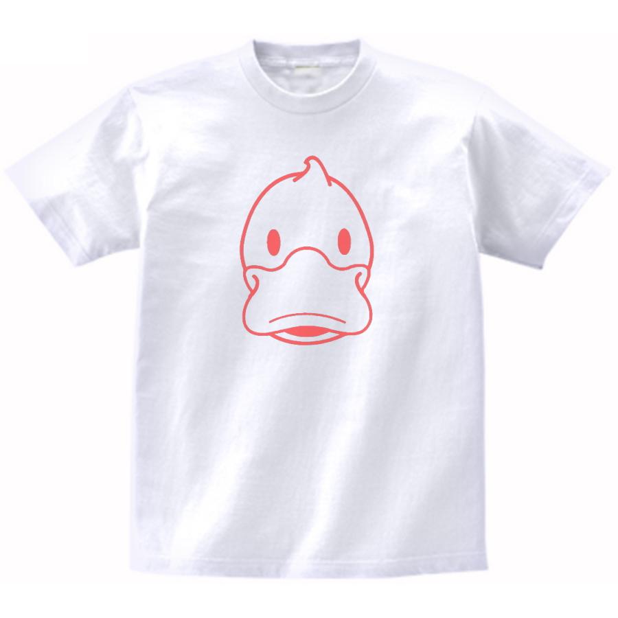 動物・生き物 Tシャツ 動物 生き物 アヒル 白 : Tシャツ専門店 T1500 