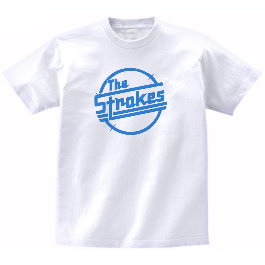 ザ ストロークス The Strokes　バンド　ロック Tシャツ　白｜t1500｜02