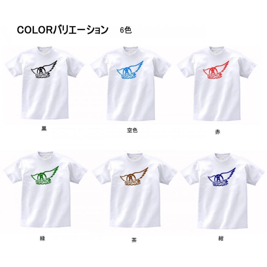 音楽・バンド・ロック・シネマ Tシャツ AERO SMITH エアロスミス 白