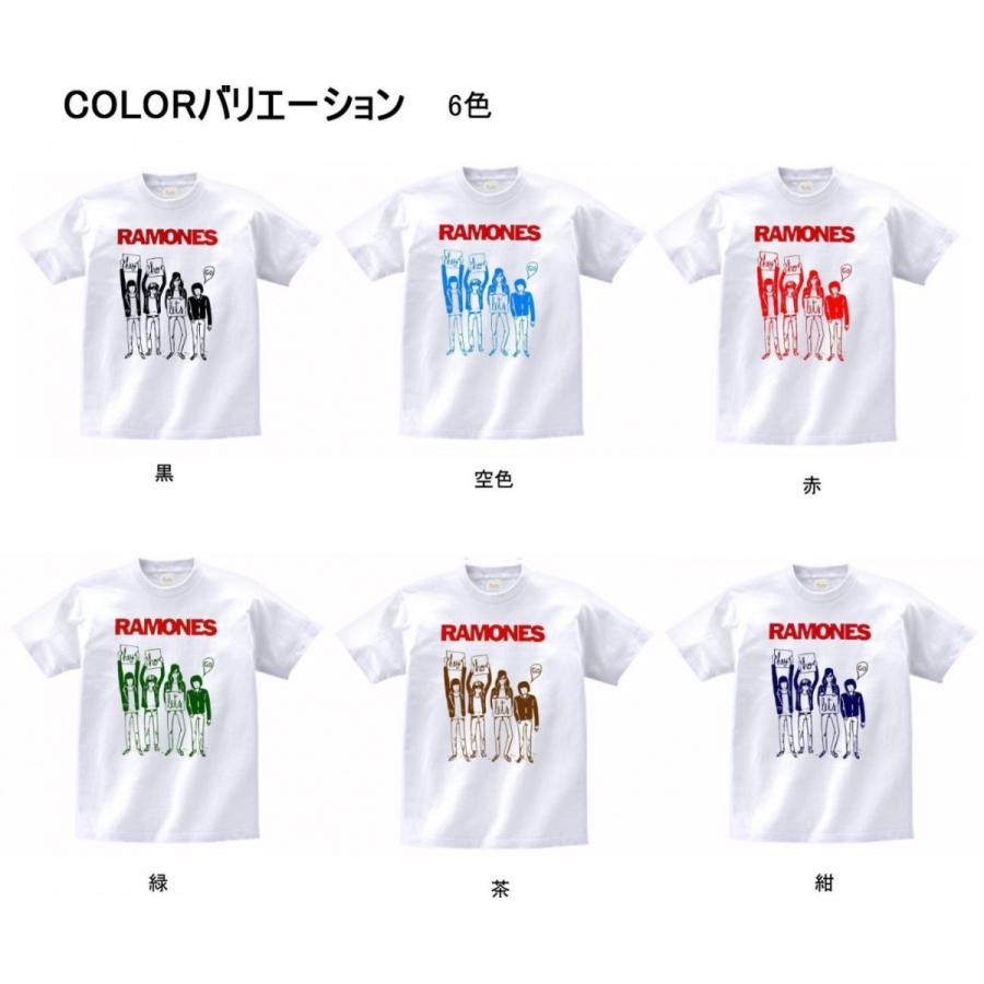 音楽・バンド・ロック・シネマ Tシャツ RAMONES 白 : Tシャツ専門店