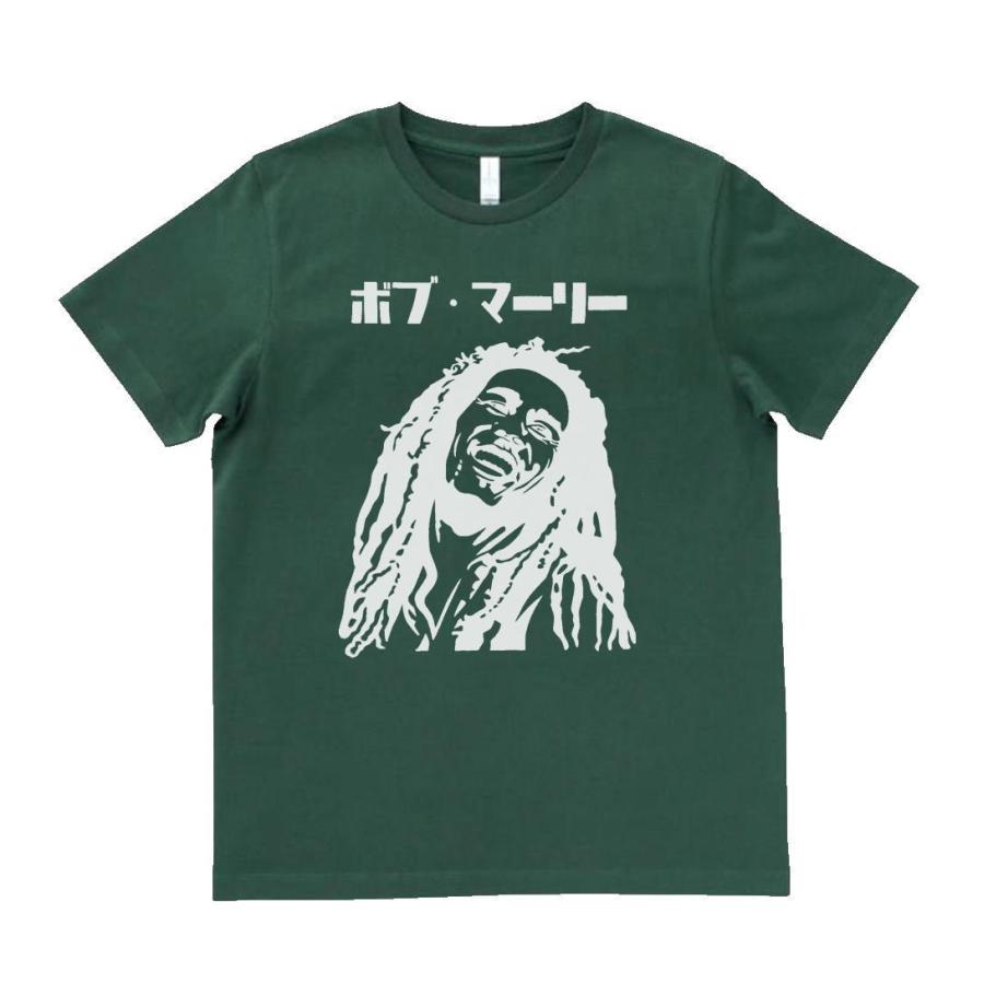 音楽 バンド ロック シネマ Tシャツ カタカナ ボブ マーリー Bob Marley モスグリーン Zxc269j Tシャツ専門店 T1500 通販 Yahoo ショッピング