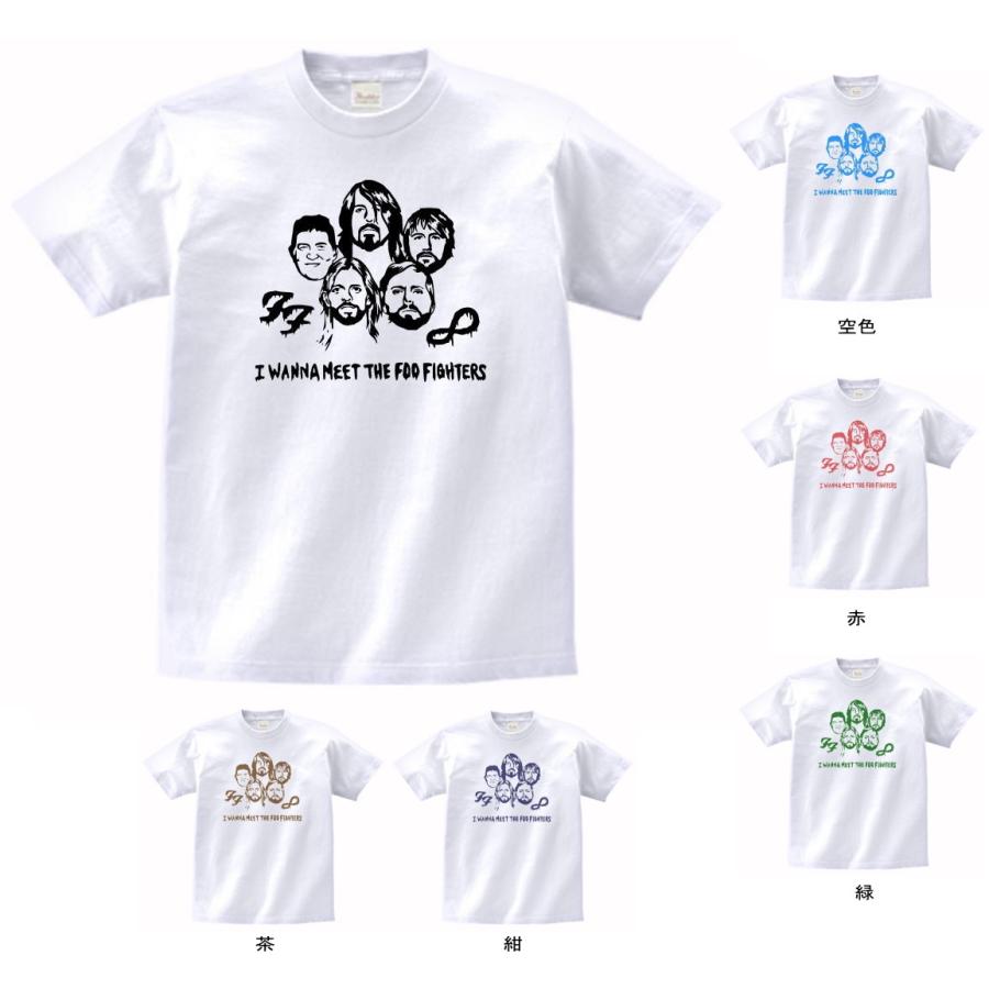 バンド ロック Tシャツ FOO FIGHTERS 白 : Tシャツ専門店 T1500 - 通販