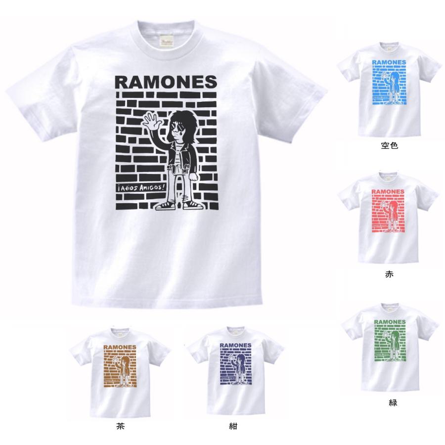 バンド ロック Tシャツ RAMONES 白 : Tシャツ専門店 T1500 - 通販