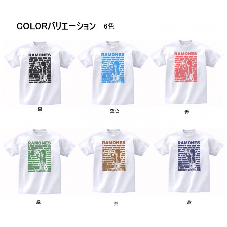 バンド ロック Tシャツ RAMONES 白 : Tシャツ専門店 T1500 - 通販