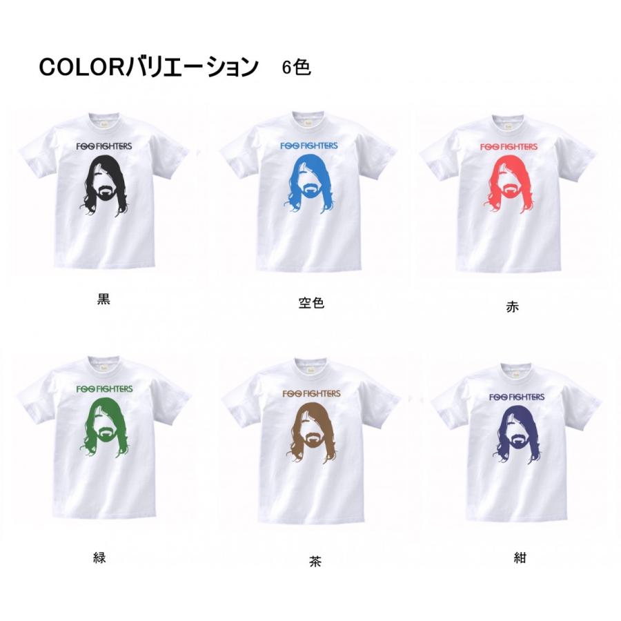 バンド ロック Tシャツ FOO FIGHTERS 白 : Tシャツ専門店 T1500 - 通販