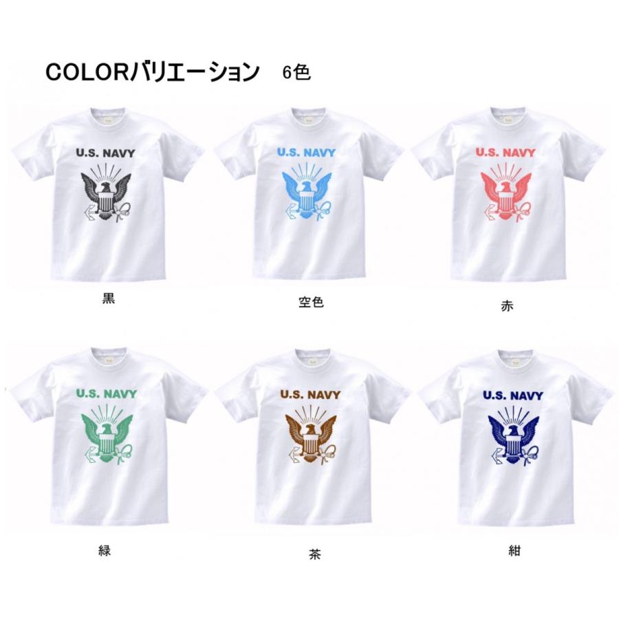 デザイン Tシャツ アーミー US NAVY 白 : Tシャツ専門店 T1500 - 通販 