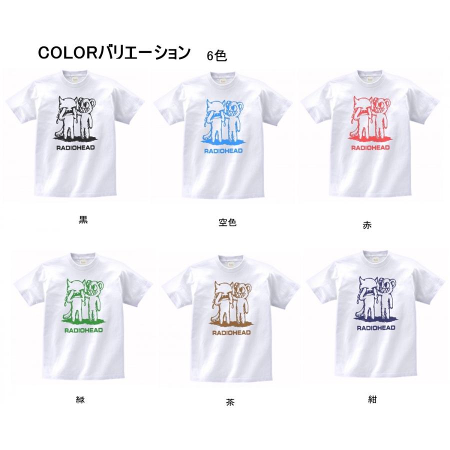 バンド ロック Tシャツ RADIOHEAD 2 白 : Tシャツ専門店 T1500 - 通販