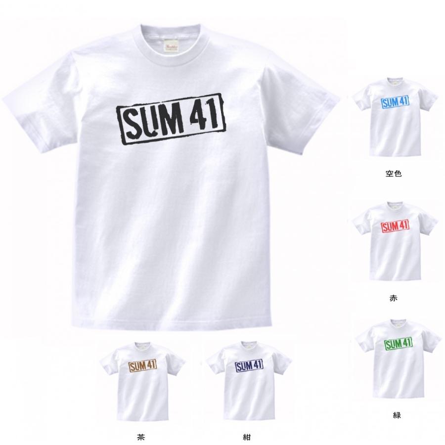 【新品未使用】SUM41 アメリカ限定Tシャツ S/M バンドT SUM41 音楽Tシャツ ロックTシャツ バンドTシャツ : うえきたや